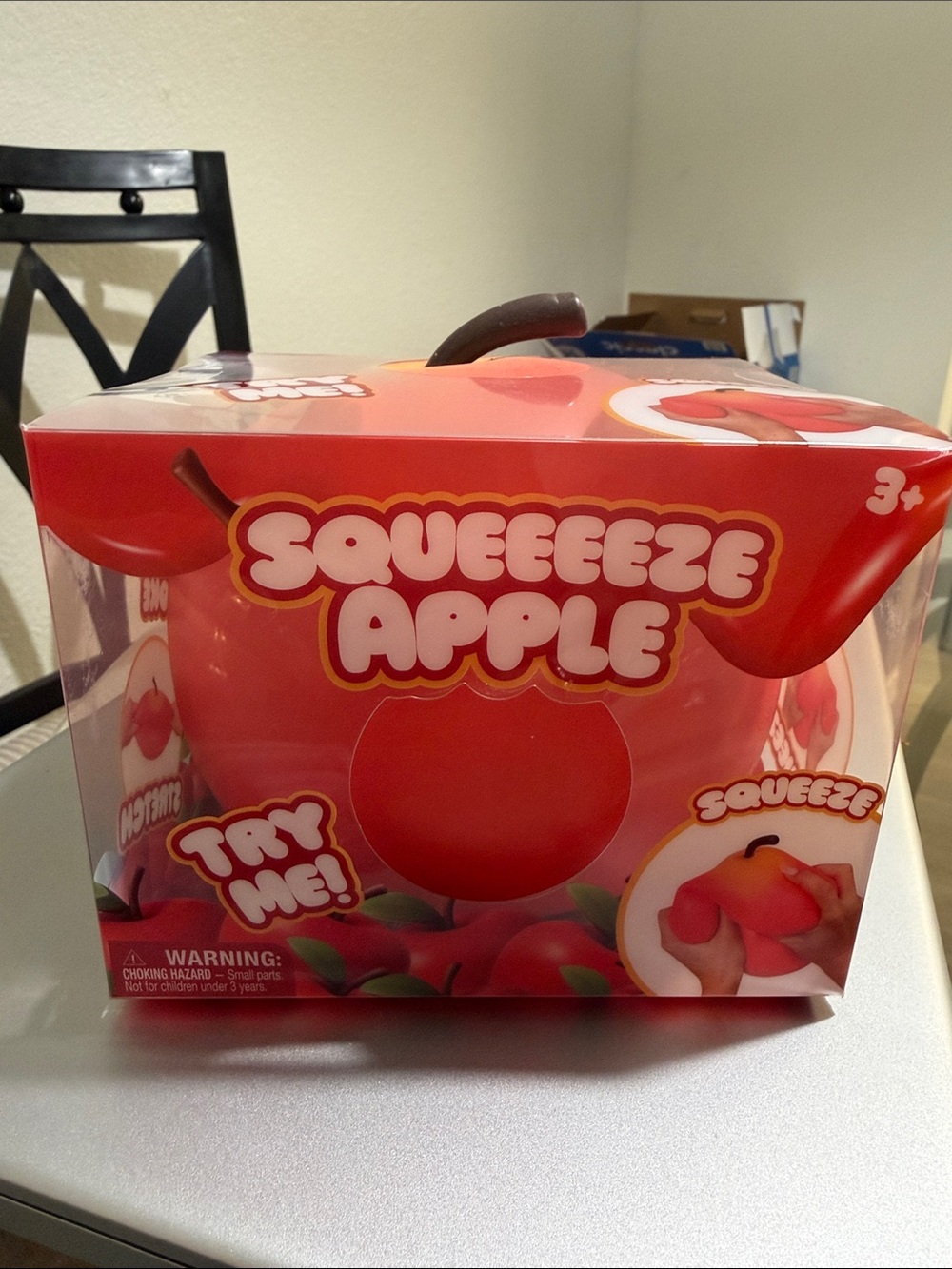 SqueeEeze Apple Squishy Toy - Red Jumbo new release